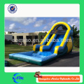 Diapositivas inflables del color azul caliente de la venta para la venta, diapositivas inflables del agua